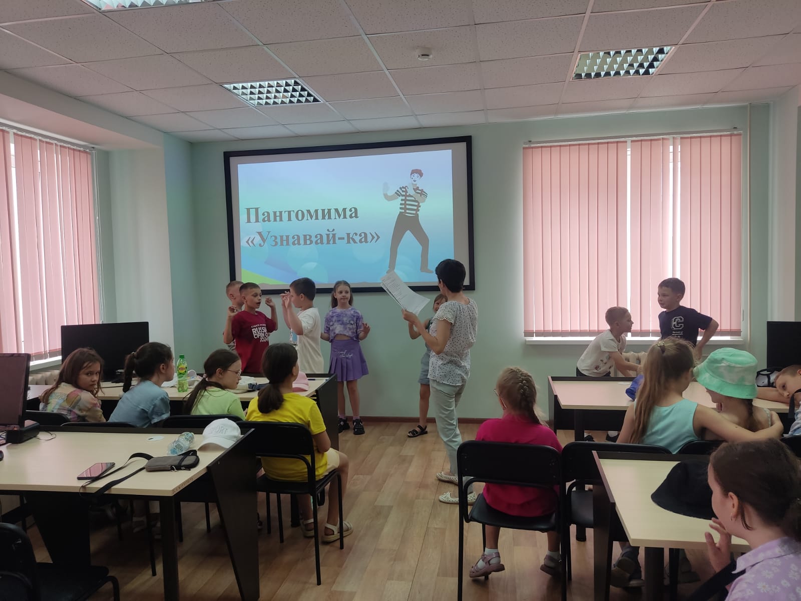 Мероприятие в библиотеке имени А.С.Пушкина..